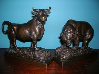 pompeian bronze bookends in Decorative Collectibles