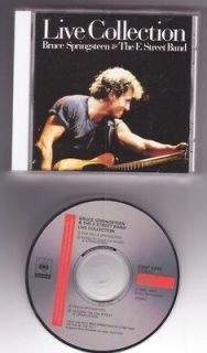 Bruce Springsteen Live Collection CDs 1 & 2 Japan 2nd Edition NM Rare 