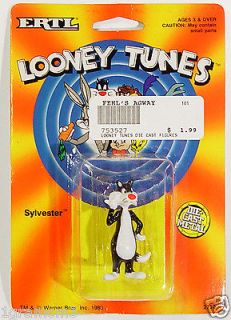Ertl Die Cast Warner Brothers Looney Tunes Sylvester Cat Figurine 1989 