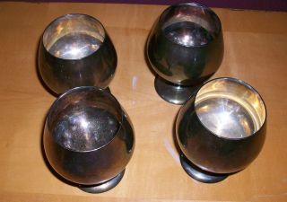 Vintage Brass Goblets Made in India