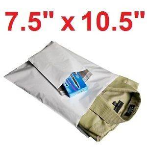 400 7.5x10.5 WHITE POLY MAILERS SHIPPING ENVELOPES BAGS