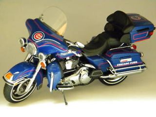 12 CHICAGO CUBS HARLEY DAVIDSO​N ELECTRA GLIDE MOTORCYCLE   NEW IN 