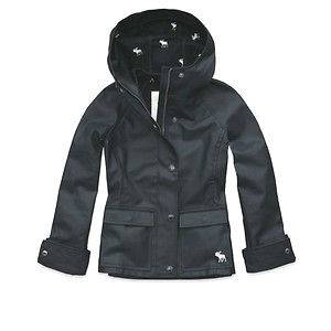 NWT Abercrombie Kids / Girls Preppy Rain Coat / Jacket Addison Size 