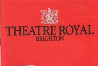 THEATRE ROYAL BRIGHTON Programmes *99p each* Several Available 5 items 