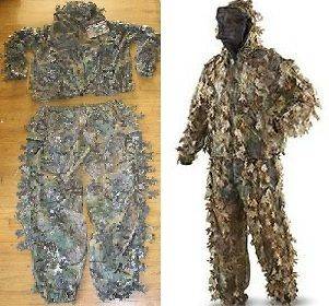   NEW REALTREE LEAFY SUIT 3D CAMOUFLAGE CAMO HUNTING COAT PANTS BUG MESH