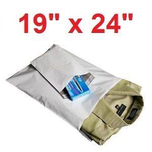 10 19x24 WHITE POLY MAILERS SHIPPING ENVELOPES BAGS