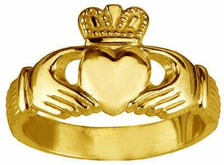 24kt Gold plated Buffy The Vampire Slayer Claddagh ring
