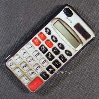 New Cool Calculator Hard Case Cover Skin For Apple iPhone 4S 4G 4 G 