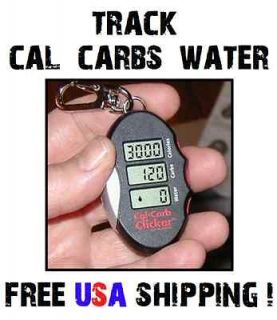 CALORIE CARBS & WATER COUNTER TRACKER CAL DIET CAL CARB WEIGHT LOSS 
