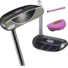 BRAND NEW YES PINK LAURA PUTTER W/ PINK HEADCOVER, 32 INCHES