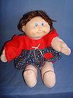 VINTAGE 1983 CABBAGE PATCH DOLL BLUE EYES BROWN HAIR & SIGNED XAVIER 