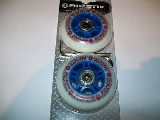 NEW Ripstik Ripster 76mm Skateboard Wheels with ABEC 5 Bearings Set 