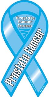 PROSTATE CANCER Awareness Car Ribbon CHOOSE SIZE save support find a 