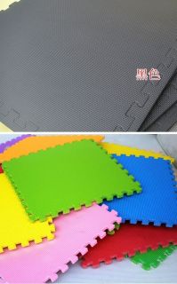   Meter EVA Foam Floor Mat Set Puzzle Large Tile Gym Play Carpet 24pcs