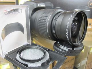 Wide Angle Macro Lens for Nikon d60 d40 d3100 d3200 d3000 d5100 d5000 