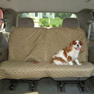 Quilted Padded Car Robe Bench seat cover Van Suv Truck Pets Dogs Water 