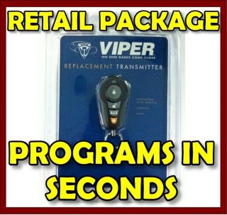 VIPER RPN 7142V FCC ID EZSDEI7141 4 BUTTON REMOTE 474V