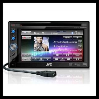 New JVC KW AV50 6.1 Touch Screen Monitor CD DVD USB Car Player Stereo