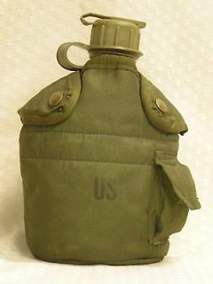 CANTEEN, 1QT with COVER/POUCH and ALICE CLIPS *US Military Surplus 