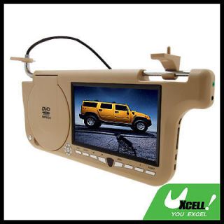 Car Auto 7 inch WidescreenDVD Sun Visor DVD Player