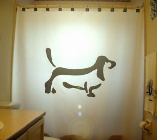 dog shower curtain in Shower Curtains