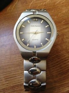 Charles Raymond stainless steel quartz watch
