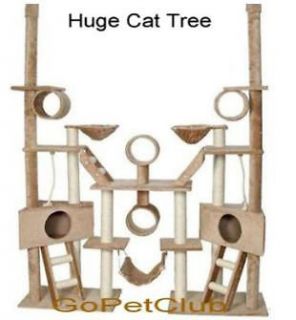 GoPetClub FC02 HUGE Cat Tree House Condo Scratcher Post