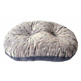   Oval Pet Cushion Small Medium Large Extra Grey Dog Cat Pillow Bed
