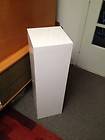 36 WHITE Display STAND Pedestal Formica Laminate for Plants 