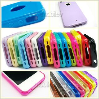 TPU Silicone Cell Phone Case Soft 25 Color Crystal Skin Cover for 