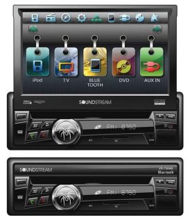   VR 750NB 7 LCD TouchScreen CD/DVD/ Car Player +Bluetooth USB