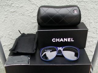 Authentic Chanel Sunglasses 5182 *VERY RARE* blue frame