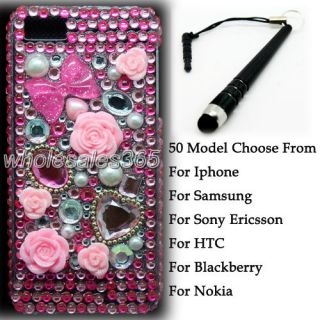   Bling Crystal Diamond Rhinestone Case Cover For Samsung Cell Phone