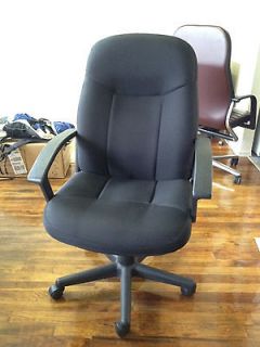 Staples Lockridge Fabric Managers Chair, Black