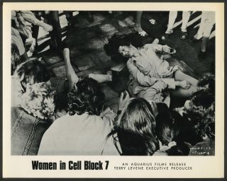 Women In Cell Block 7 Vintage WIP Prison Exploitation Photo / Anita 
