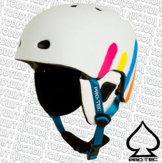   Snowboard Helmet   Finger Paint Graphic / Ski Snowboarding Helmet