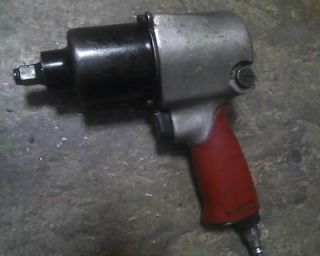 Central Pneumatic Air Impact Wrench 1/2 dr   Wks Well  Twin Hammer 