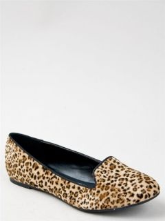   Women Animal Leopard Print Loafer Flat Shoe brown Tan Cheetah wild