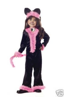 NEW Halloween Pretty Kitty Cat Toddler Girls Child Costume 3 4 BK