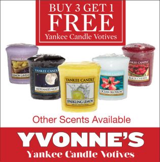 Yankee Candle Votive Sampler Scented Candles 25% OFF Christmas and 