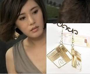 JC030 Gold Color Earrings, Fashion Charm Dangle Earrings