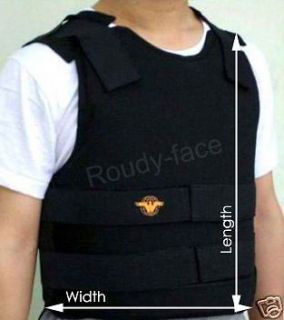 New Kevlar Bullet Proof Vest NIJ Bulletproof Force Level IIIA Size L