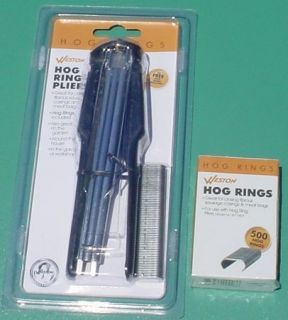 Automatic Hog Ring Pliers/550 Hog Rings Casings, Bags