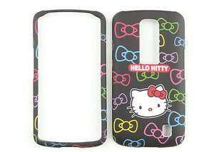 Hello Kitty Black Face Phone Case Cover Skin For AT&T LG Nitro HD P930
