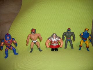 1980s He man lot of 5 MOTU Masters Of The Universe Action Figures