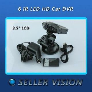   Black LCD 270°6 IR LED HD Car DVR Camera Digital Video Recorder NEW