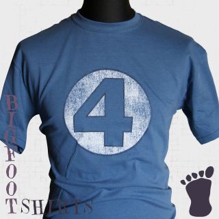 FANTASTIC FOUR T SHIRT MARVEL COMIC MOVIE DVD THE THING SILVER SURFER 