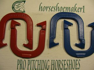 CHALLENGER PRO PITCHING HORSESHOES NEW, 2 PAIR DEAL WITH WARRANTY 