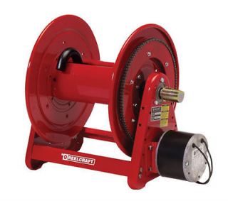 NEW   REELCRAFT ELECTRIC MOTOR DRIVEN HOSE REEL SEALCOATING