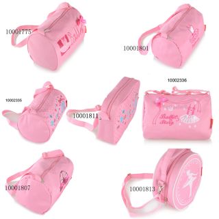 Girls Kids Cute Ballet Bag Pink Different Style Luggage Bag Tote Bag 